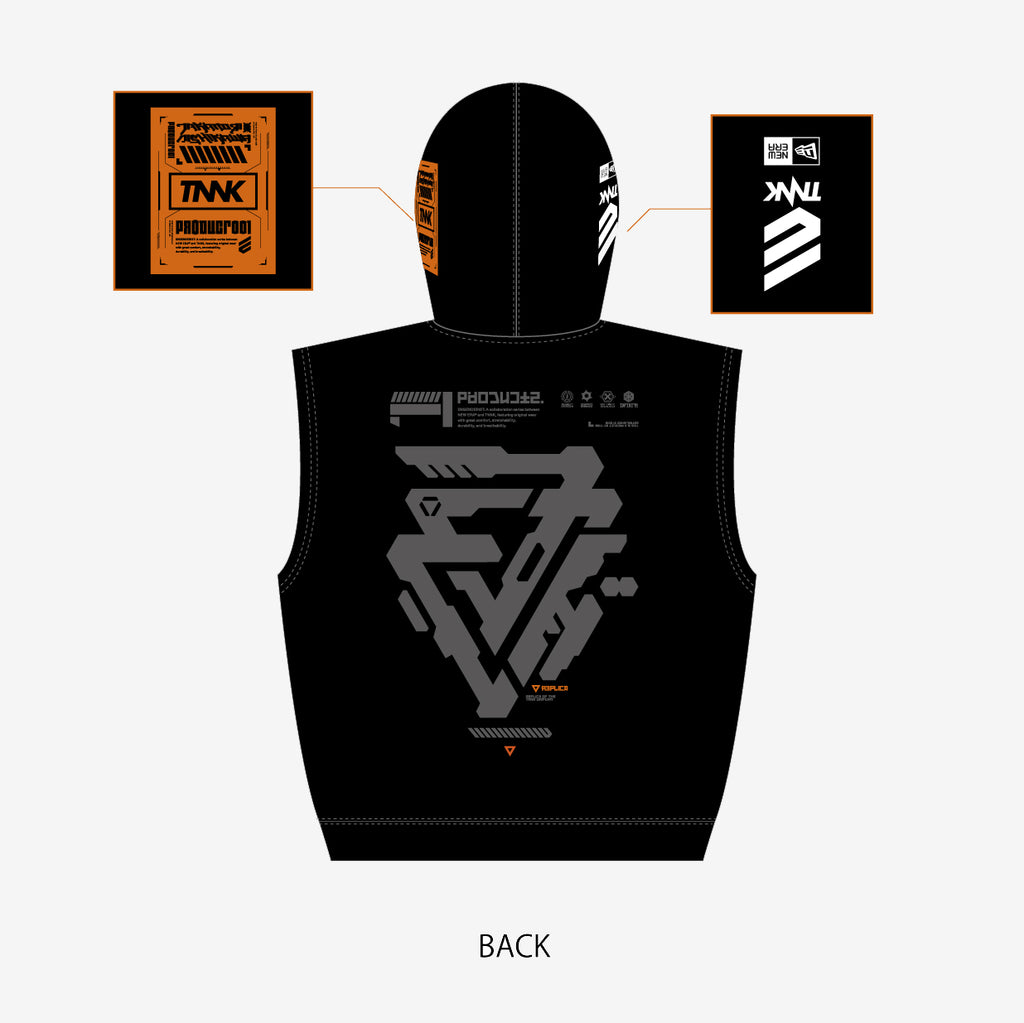 Sleeveless Dry Sweat Pullover Hoodie【L】/［ENGENDERIST 2025］