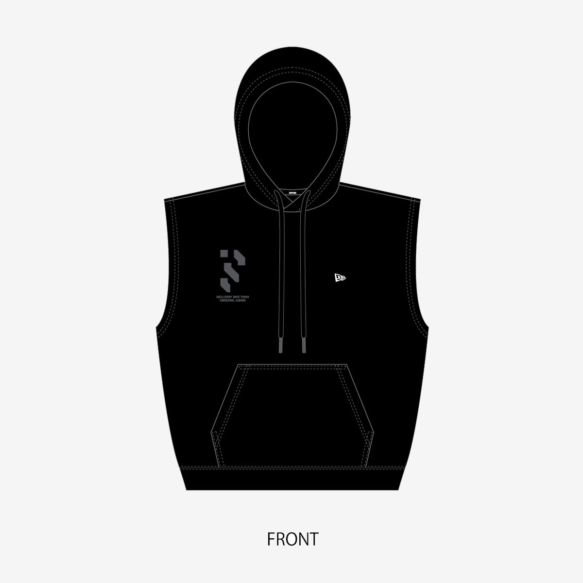 Sleeveless Dry Sweat Pullover Hoodie【L】/［ENGENDERIST 2025］