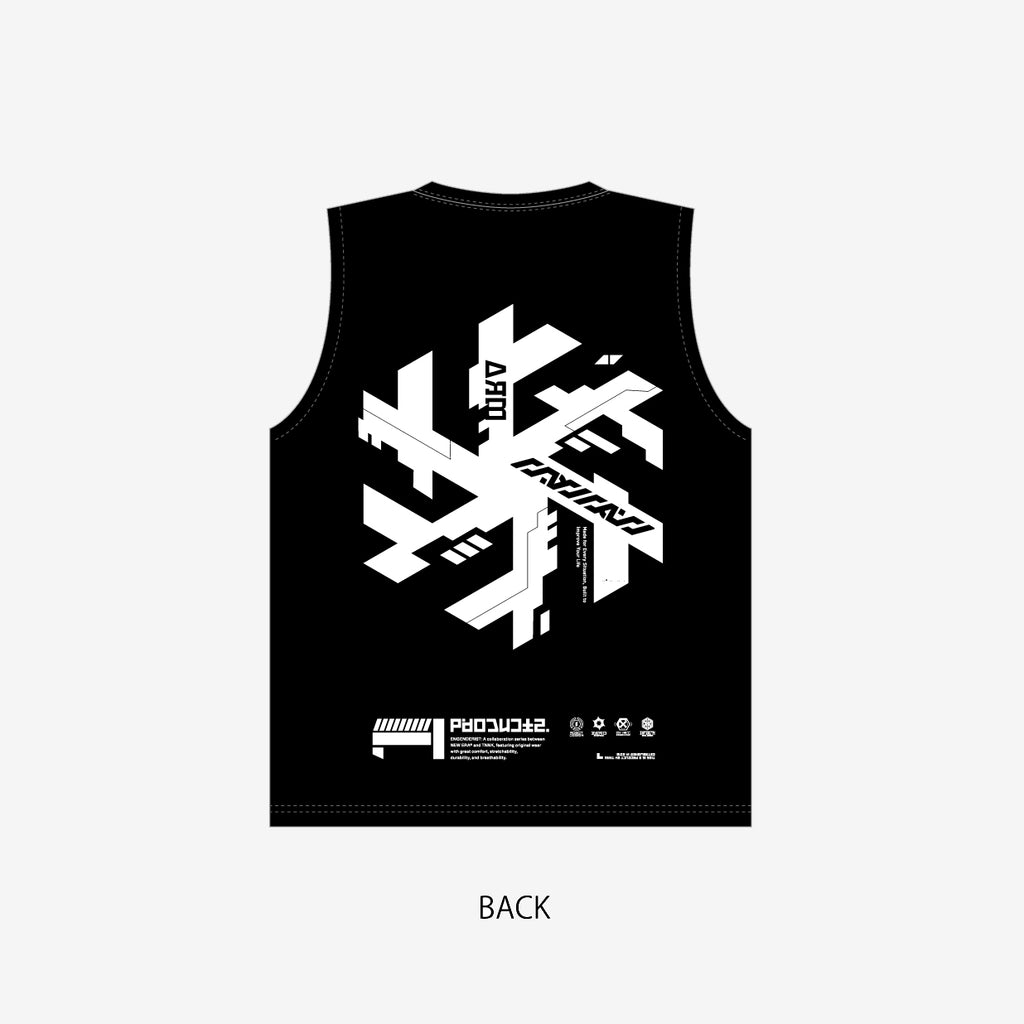 Sleeveless Tech T-Shirt【XXL】/［ENGENDERIST 2025］