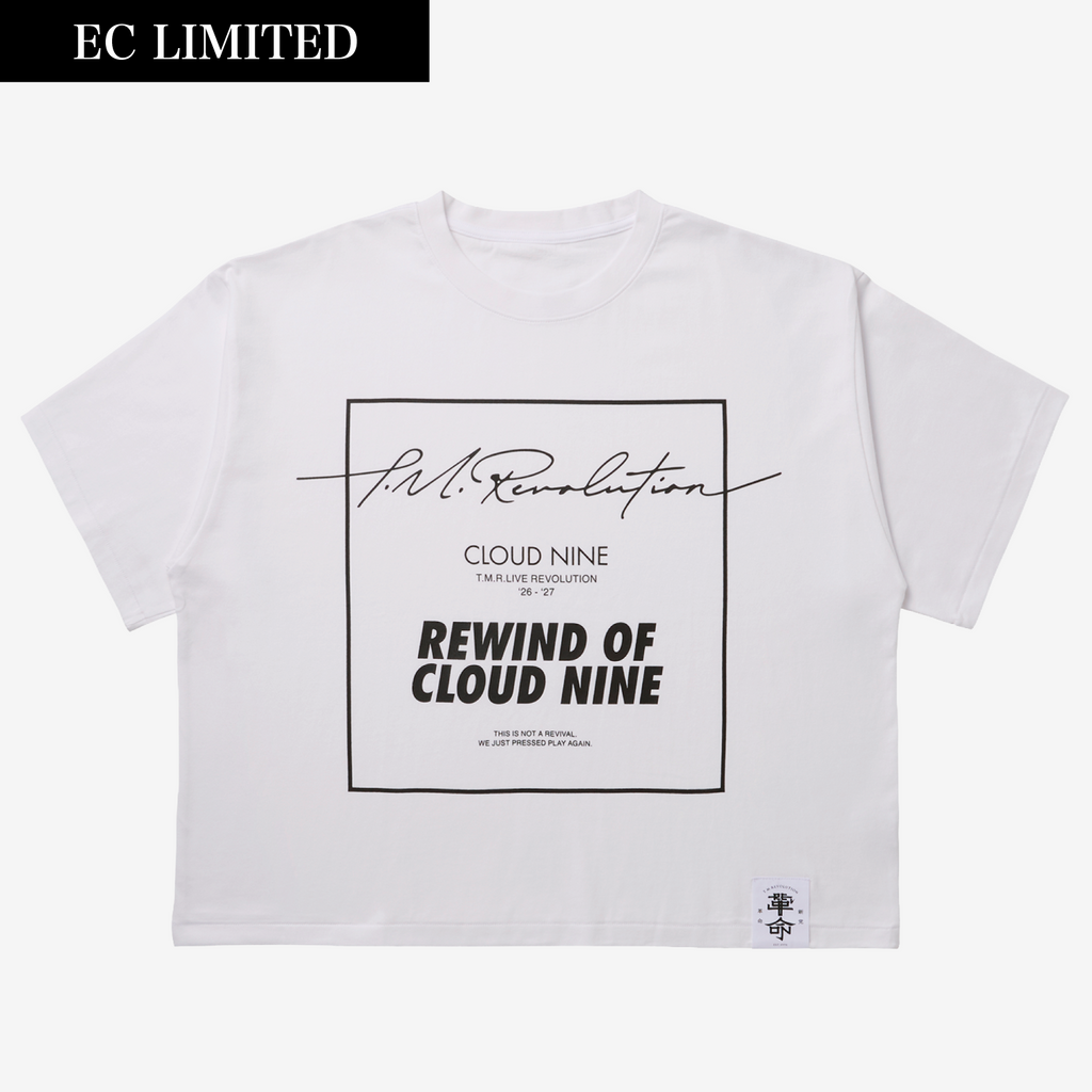 CLOUD NINE Tシャツ Type-B【WHITE】XXL /［T.M.R. LIVE REVOLUTION '26-'27］