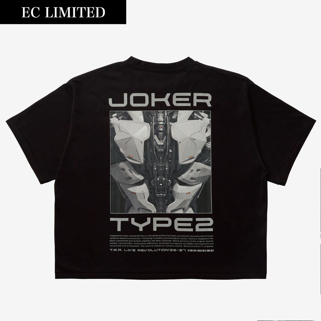 Joker Type 2 Tシャツ Type-B【BLACK】XXL /［T.M.R. LIVE REVOLUTION '26-'27］