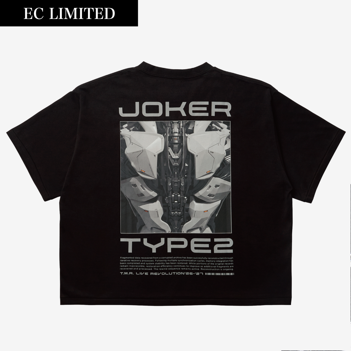 Joker Type 2 Tシャツ Type-B【BLACK】XXL /［T.M.R. LIVE REVOLUTION '26-'27］