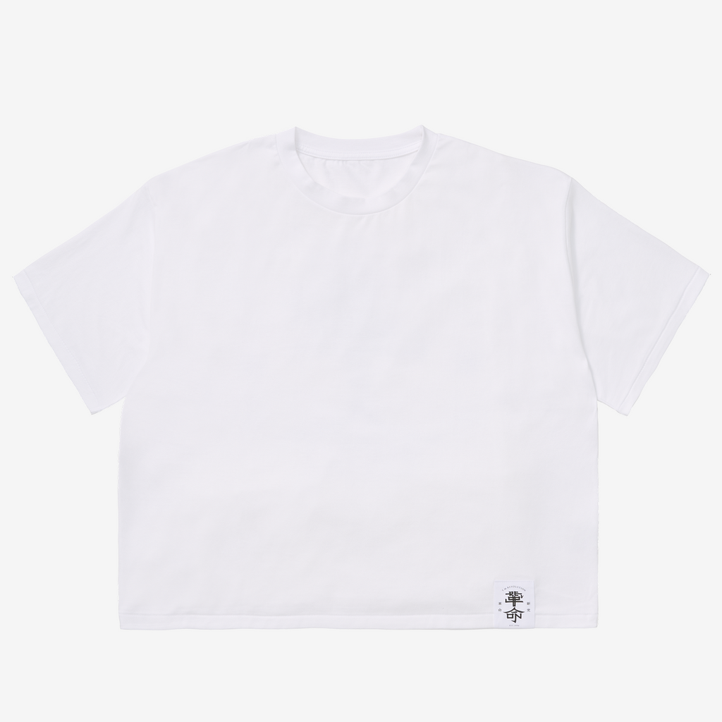 革命ボックスシルエットTシャツ【WHITE】M /［T.M.R. LIVE REVOLUTION '26-'27］