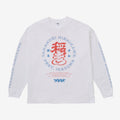 BIGシルエットロングスリーブTシャツ【WHITE】M /［TNNK FEST. INAZUMA 2026］