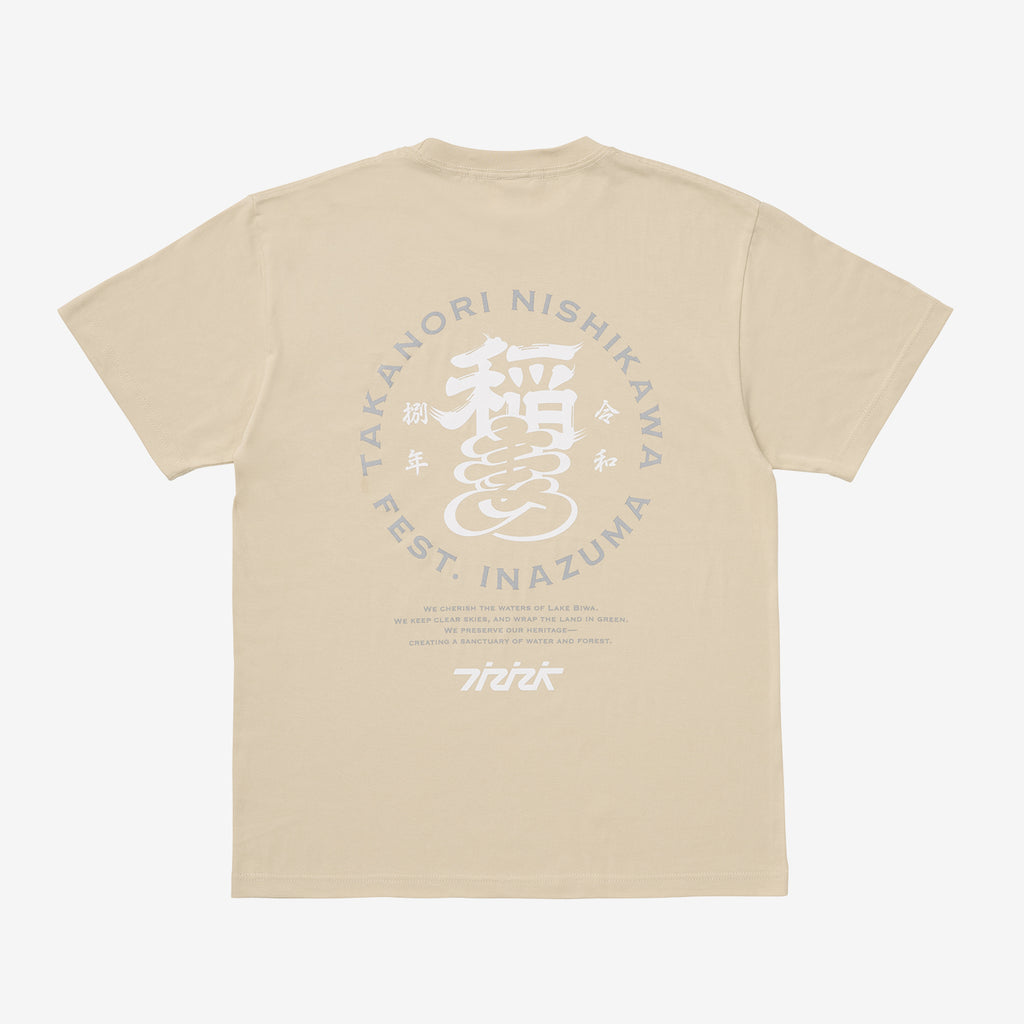 Tシャツ【BEIGE】M /［TNNK FEST. INAZUMA 2026］