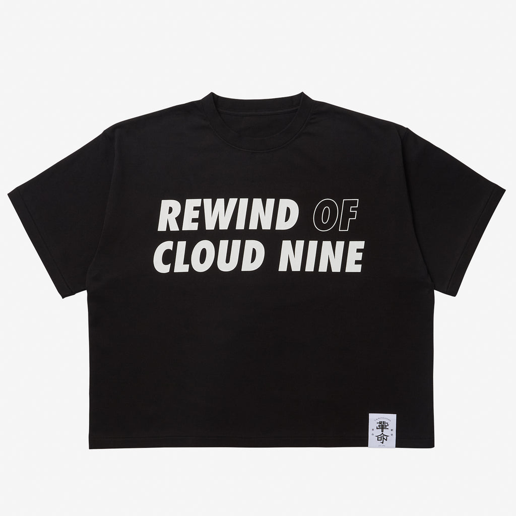 CLOUD NINE Tシャツ Type-A 【BLACK】/ L