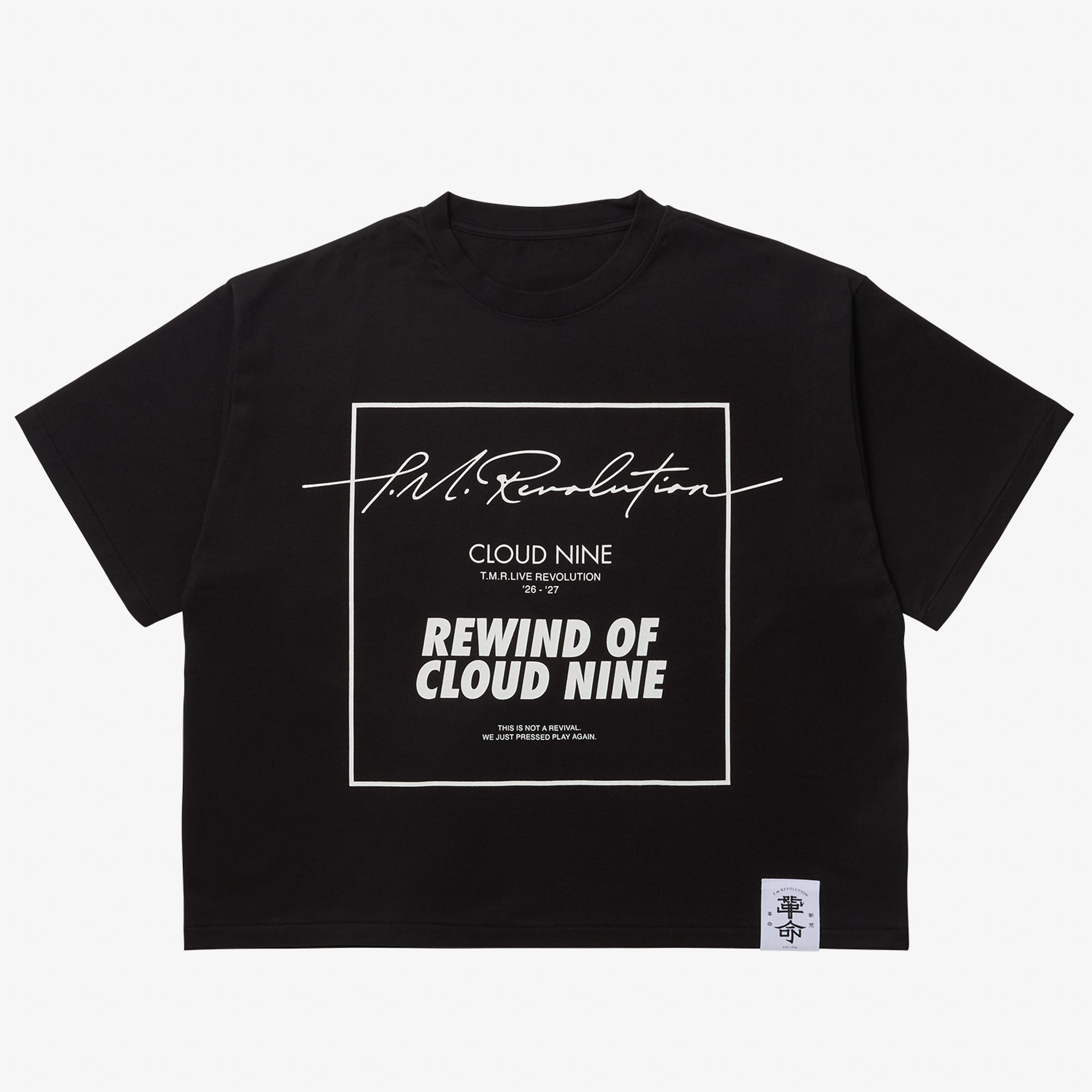 CLOUD NINE Tシャツ Type-B 【BLACK】/ M