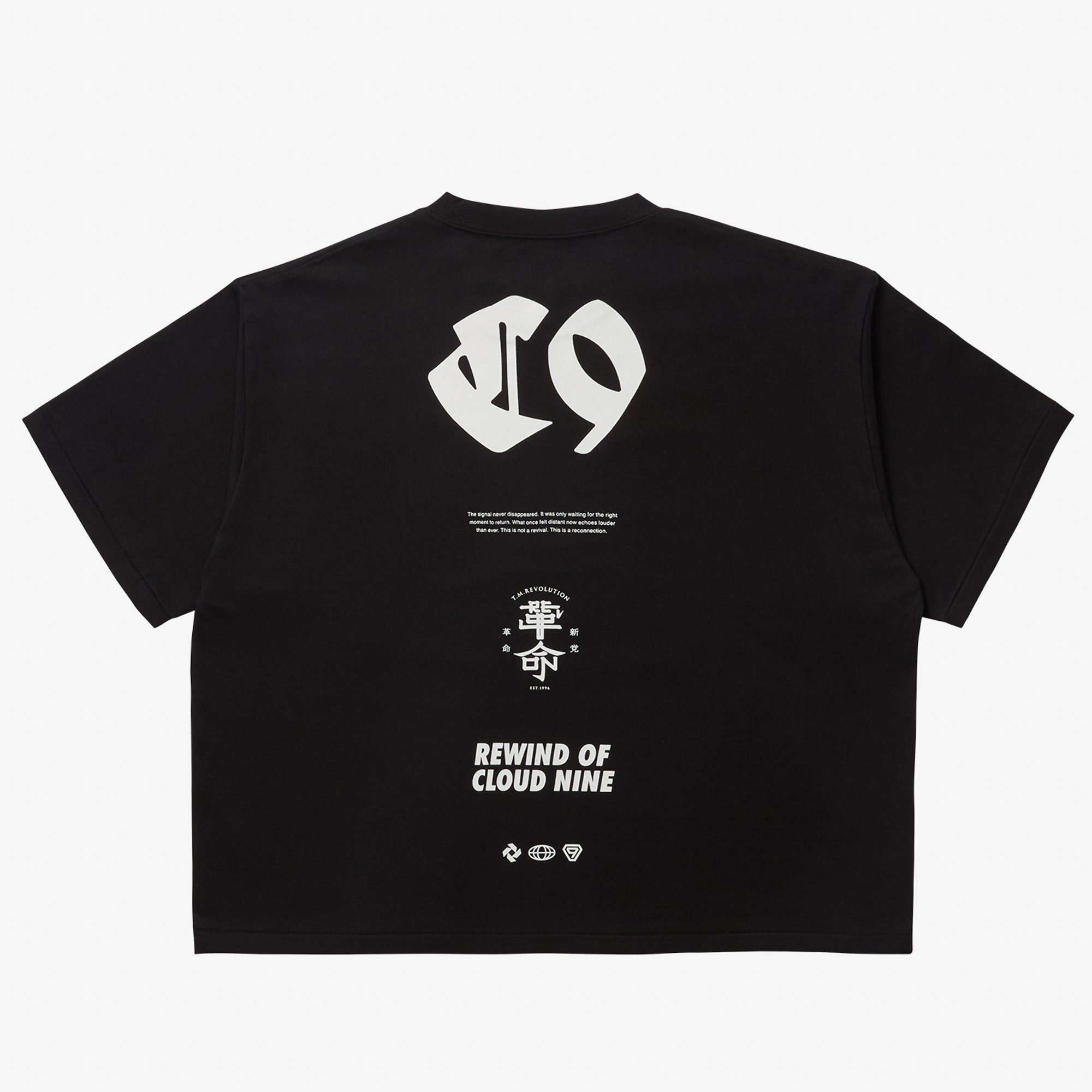 CLOUD NINE Tシャツ Type-B 【BLACK】/ M