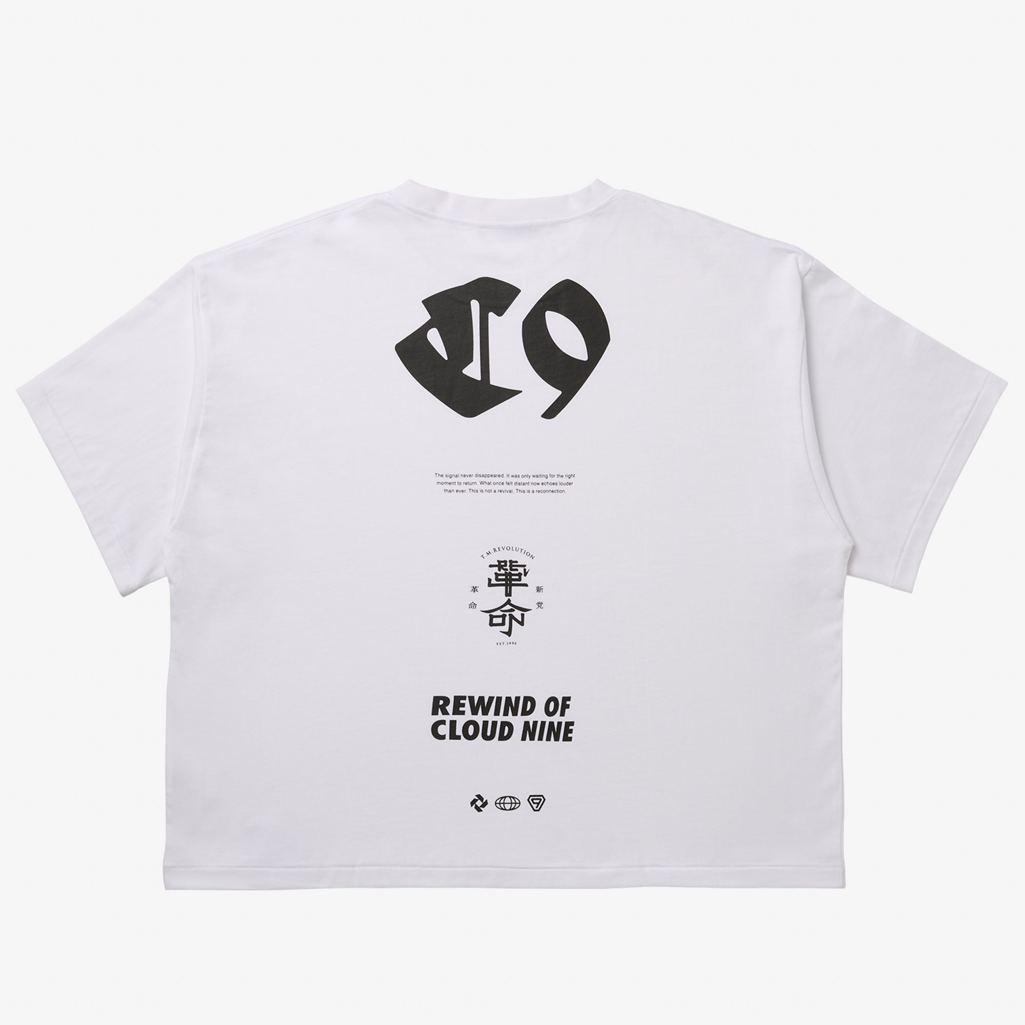 CLOUD NINE Tシャツ Type-B 【WHITE】/ M